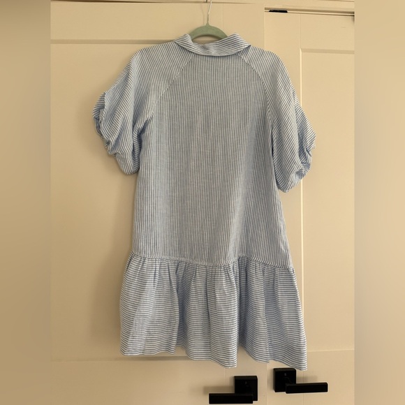 Jonathan Simkhai Crissy Striped Linen Shirting Dress size small - Picture 5 of 6